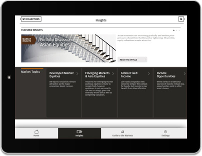 Insights App - Insights screen